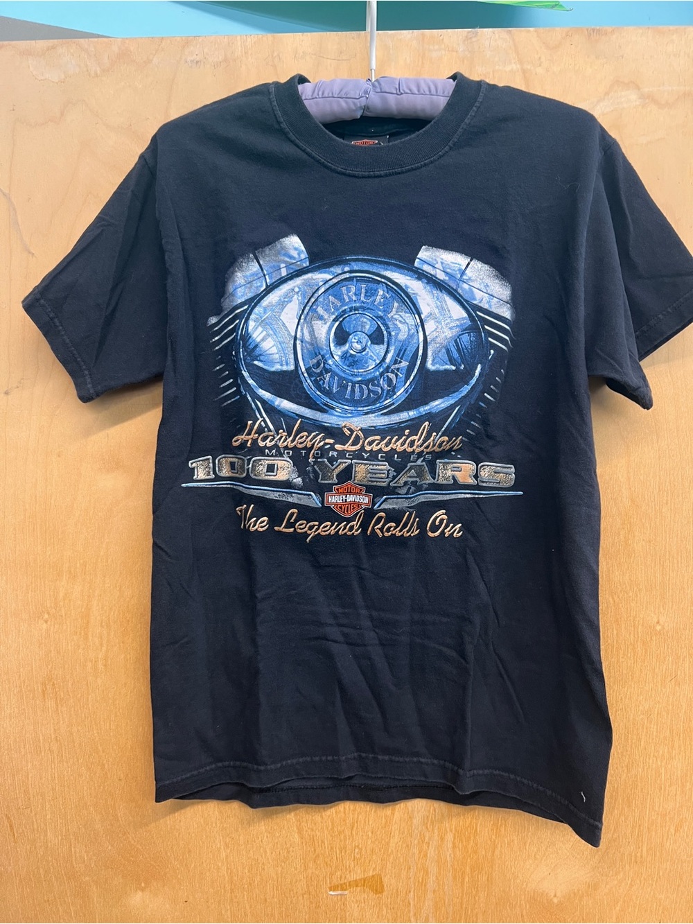 Harley-Davidson Black Tee 100 Years